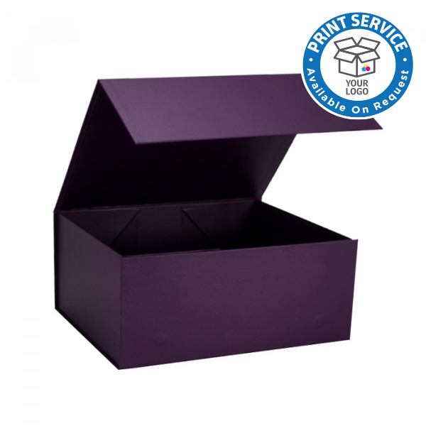Damson Magnetic Gift Boxes from stock at Midpac in the small 160mm